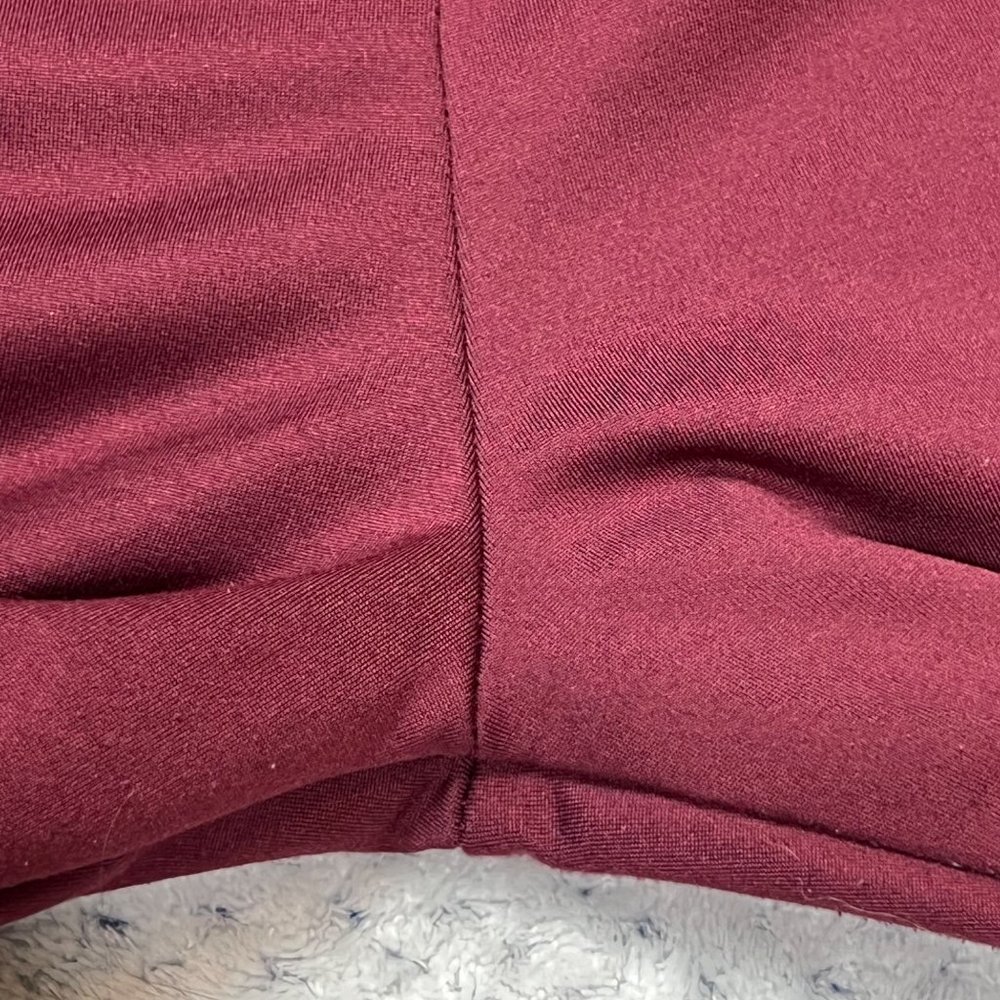 Lucky Brand Burgundy Leggings Size XL - Picture 6 of 12